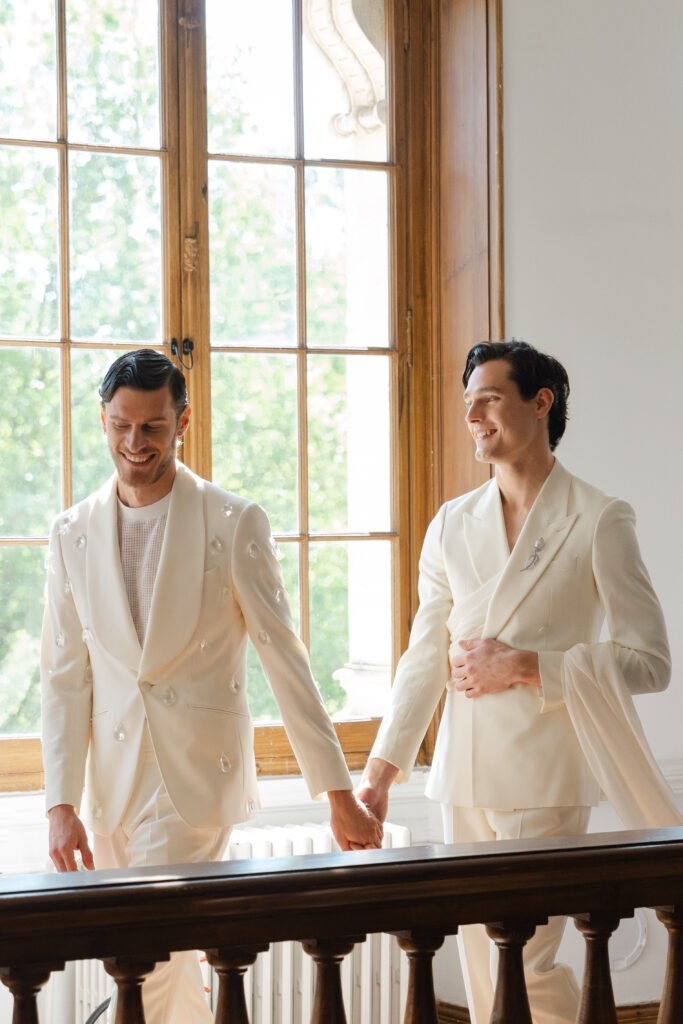 Men in bloom